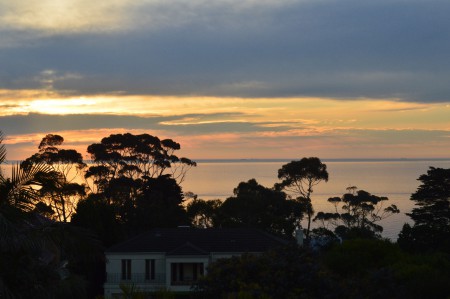 Uitzicht op Port Phillip Bay